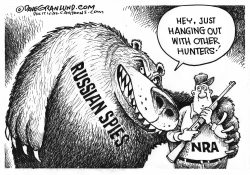 NRA and Russian agents by Dave Granlund