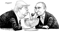 DRINK FOR TRUMP AND PUTIN by Petar Pismestrovic