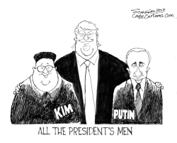 ALL THE PRESIDENTS MEN by Bill Schorr