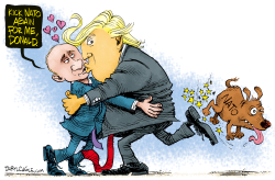 KICK NATO AGAIN FOR ME DONALD by Daryl Cagle