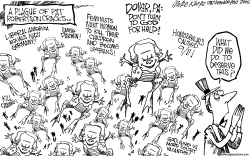 PAT ROBERTSON PLAGUE by Mike Keefe