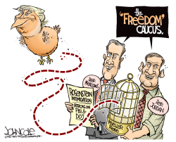 FREEDOM CAUCUS AND TRUMP by John Cole