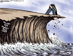 STUDY RISING SEAS ERODE PROPERTY VALUES by Kevin Siers