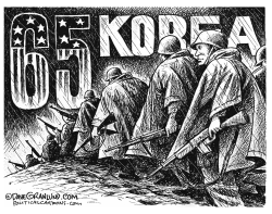 Korean War 65th by Dave Granlund