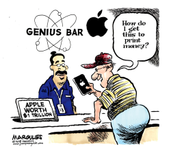 APPLE WORTHTRILLION by Jimmy Margulies