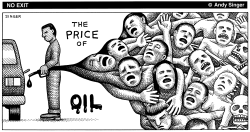 THE PRICE OF OIL by Andy Singer