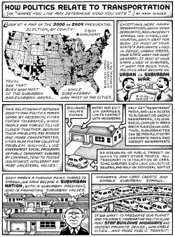 TRANSPORTATION AND DENSITY IMPACT POLITICS by Andy Singer