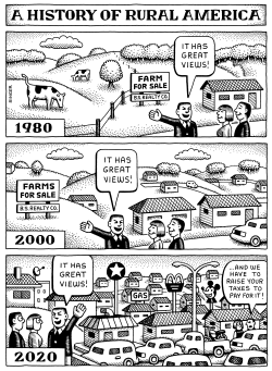 HISTORY OF RURAL AMERICA by Andy Singer