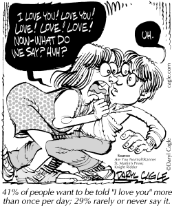TRUE - SAY I LOVE YOU by Daryl Cagle