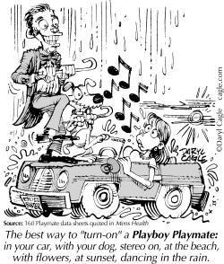 TRUE - TURN-ON PLAYBOY PLAYMATE by Daryl Cagle
