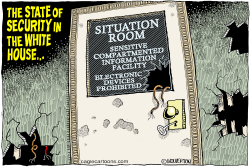 SECURITY IN THE SITUATION ROOM by Monte Wolverton
