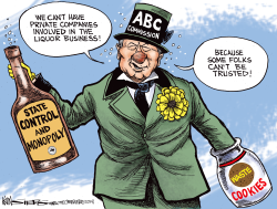 LOCAL NC ABC COMMISSION WASTE AND MISMANAGEMENT by Kevin Siers