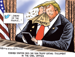 TRUMP AND FREE PRESS by Kevin Siers