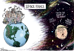 SPACE FARCE by Joe Heller