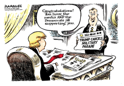 MILITARY PARADE CANCELED  by Jimmy Margulies