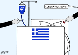 END OF THE GREEK BAILOUT by Rainer Hachfeld