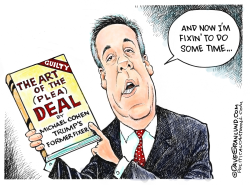 COHEN PLEADS GUILTY by Dave Granlund