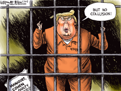 MANAFORT AND COHEN GUILTY by Kevin Siers