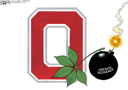 LOCAL OH OSU SCANDALS by Nate Beeler