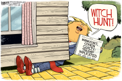 TRUMP WITCH by Rick McKee