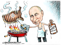 RUSSIAN MEDDLING 2018 by Dave Granlund