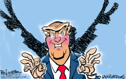 TRUMP'S THE ONE by Milt Priggee