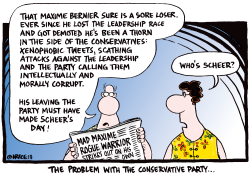 PROBLEM WITH THE CONSERVATIVE PARTY by Ingrid Rice