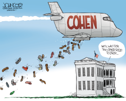 COHEN DROPS THE OTHER SHOES by John Cole