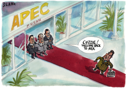 APEC AND THE MAORI MINISTER by Chris Slane