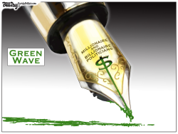 GREEN WAVE by Bill Day