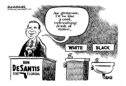 DeSantis racist campaign for Florida governor by Jimmy Margulies