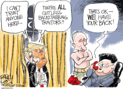 TRAITOR FRIENDS by Pat Bagley