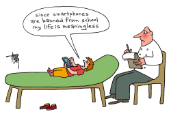 SMARTPHONE AND SCHOOL by Arend Van Dam