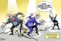 Sweden’s poll outcome by Paresh Nath