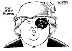 TRUMP AND PUERTO RICO HURRICANE RELIEF by Jimmy Margulies