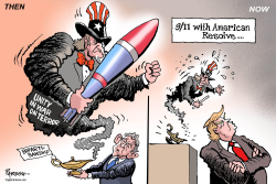 US WAR ON TERROR THEN & NOW by Paresh Nath