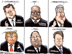 KAVANAUGH ACCUSATIONS by Kevin Siers