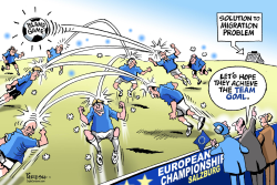 EU GAME ON MIGRATION by Paresh Nath