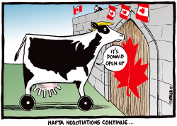 NAFTA NEGOTIATIONS CONTINUE by Ingrid Rice