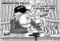 TRUMP IMMIGRATION POLICY by Monte Wolverton