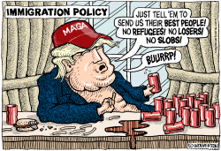 TRUMP IMMIGRATION POLICY by Monte Wolverton