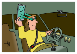 SMARTPHONE AND DRIVING by Arend Van Dam