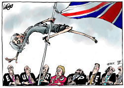 RESPECT FOR THERESA MAY by Jos Collignon