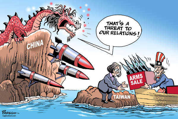 We should arm Taiwan to the teeth
	 
  
