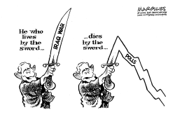 HE WHO LIVES BY THE SWORD by Jimmy Margulies