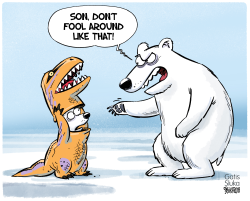POLAR BEARS AND CLIMATE CHANGE by Gatis Sluka