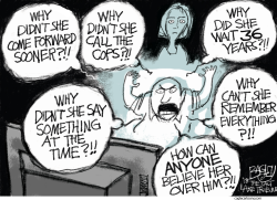 BELIEVE THE WOMAN by Pat Bagley