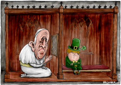 POPE VISITE IRELAND by Brian Adcock