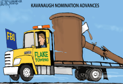FLAKE ON KAVANAUGH by Jeff Darcy