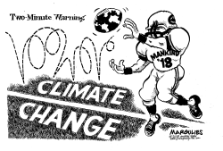 UN WARNING ON CLIMATE CHANGE by Jimmy Margulies